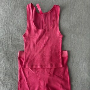Candy Pink Skims Loungewear Tank